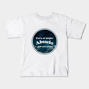 Para el mejor Abuelo del Universo. Idea de regalo para papá en su día. Día del Padre Kids T-Shirt